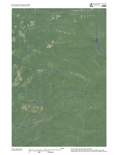 ME-Big Brook Lake: GeoChange 1982-2009 Preview 1