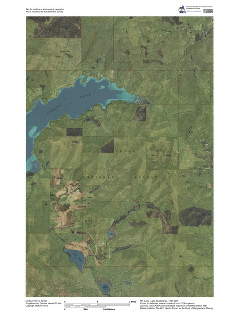 MT-Lone Lake: GeoChange 1963-2011 Preview 1