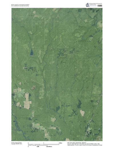 ME-Picard Brook: GeoChange 1982-2011 Preview 1
