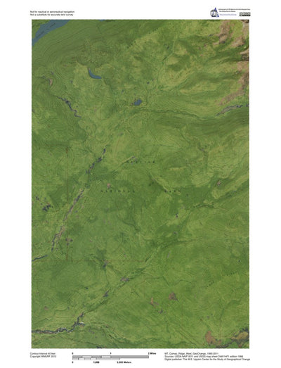 MT-Camas Ridge West: GeoChange 1965-2011 Preview 1