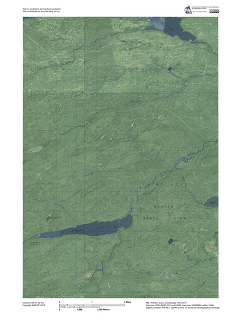 ME-Webster Lake: GeoChange 1982-2011 Preview 1