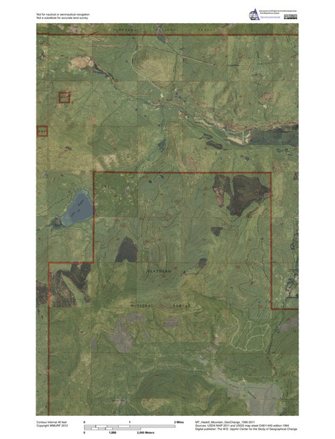 MT-Haskill Mountain: GeoChange 1990-2011 Preview 1