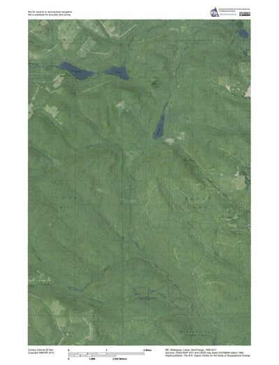 ME-Wallagrass Lakes: GeoChange 1982-2011 Preview 1