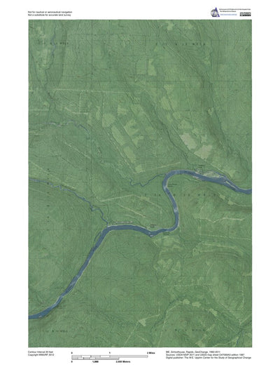 ME-Schoolhouse Rapids: GeoChange 1982-2011 Preview 1
