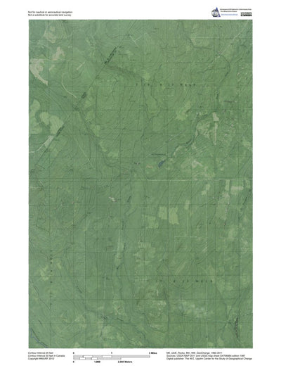 ME-QUE-Rocky Mtn NW: GeoChange 1982-2011 Preview 1