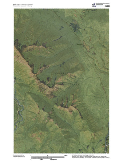 MT-McGee Meadow: GeoChange 1965-2011 Preview 1