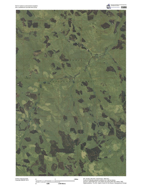 MT-Sunday Mountain: GeoChange 1962-2011 Preview 1