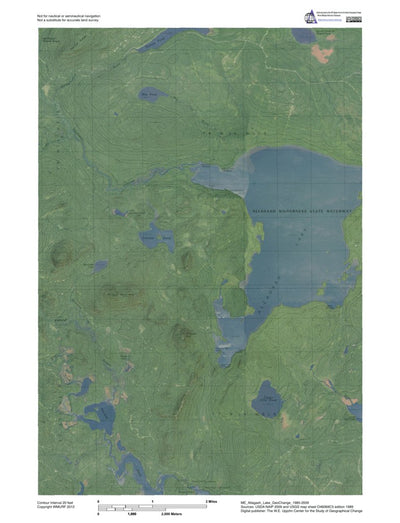 ME-Allagash Lake: GeoChange 1985-2009 Preview 1