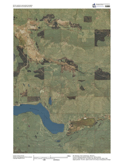 MT-McGregor Peak: GeoChange 1964-2011 Preview 1