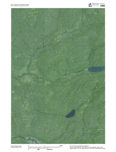 ME-Turner Pond: GeoChange 1983-2011 Preview 1