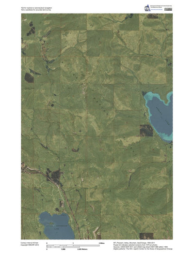 MT-Pleasant Valley Mountain: GeoChange 1963-2011 Preview 1