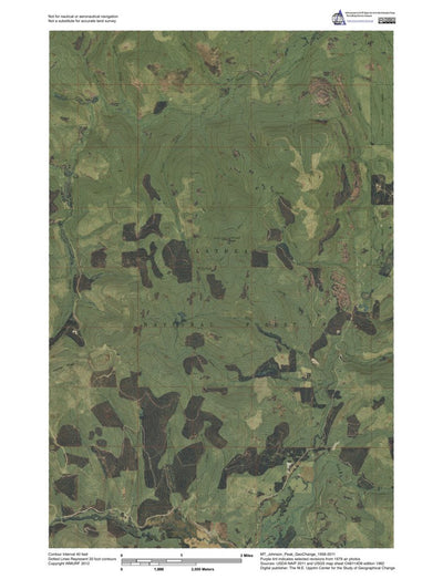 MT-Johnson Peak: GeoChange 1956-2011 Preview 1