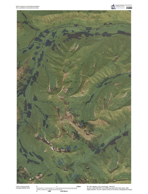 MT-Red Meadow Lake: GeoChange 1965-2011 Preview 1