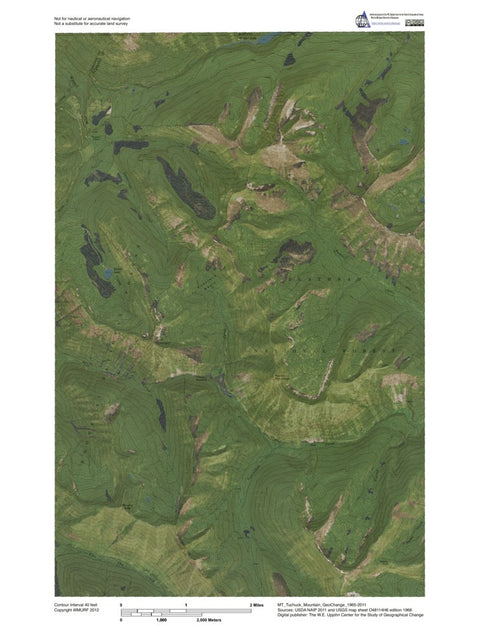 MT-Tuchuck Mountain: GeoChange 1965-2011 Preview 1