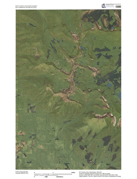 MT-Ksanka Peak: GeoChange 1962-2011 Preview 1