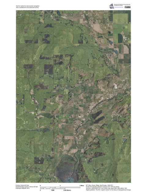 MT-Blue Grass Ridge: GeoChange 1956-2011 Preview 1