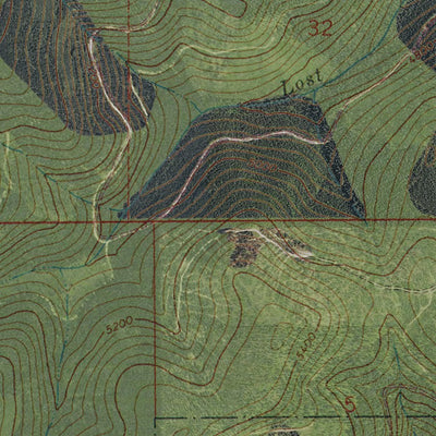 MT-Lost Creek Divide: GeoChange 1956-2011 Preview 2
