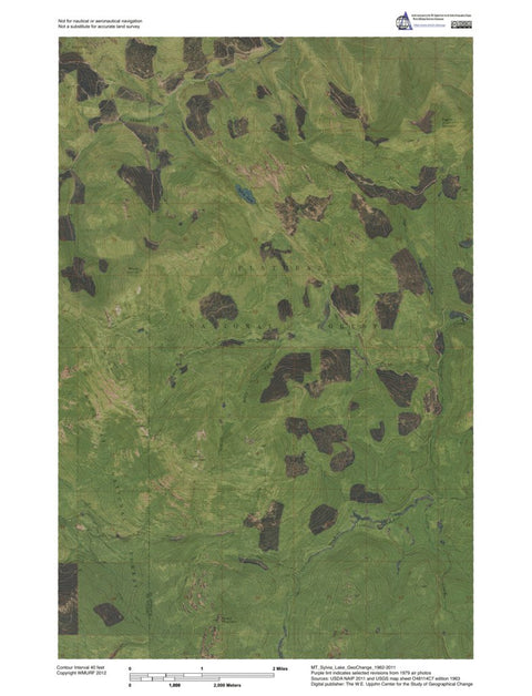 MT-Sylvia Lake: GeoChange 1962-2011 Preview 1