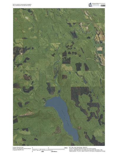 MT-Tally Lake: GeoChange 1956-2011 Preview 1