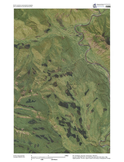 MT-Huckleberry Mountain: GeoChange 1965-2011 Preview 1