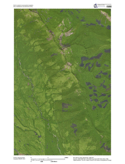 MT-Werner Peak: GeoChange 1965-2011 Preview 1