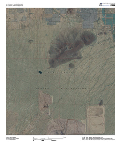 AZ-San Xavier Mission: GeoChange 1992-2010 Preview 1