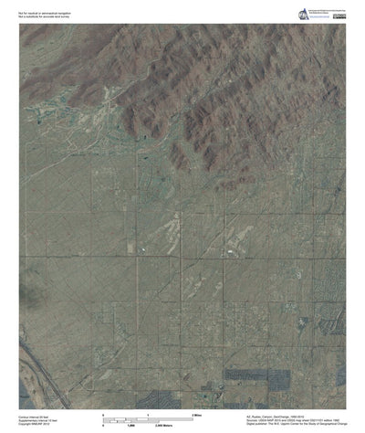 AZ-Ruelas Canyon: GeoChange 1992-2010 Preview 1