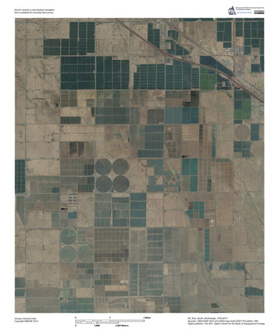 AZ-Eloy South: GeoChange 1976-2010 Preview 1