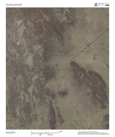AZ-Gakolik Mountains: GeoChange 1986-2010 Preview 1