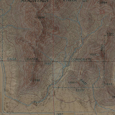 AZ-Casa Grande Mountains: GeoChange 1990-2010 Preview 3
