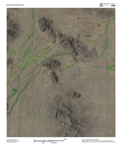AZ-Haley Hills: GeoChange 1976-2010 Preview 1