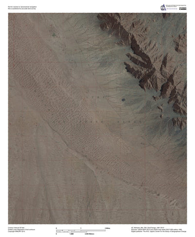 AZ-Mohawk Mts SW: GeoChange 1961-2010 Preview 1