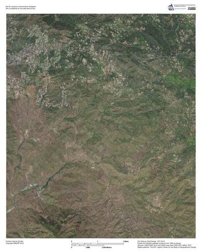 CA-Dulzura: GeoChange 1971-2012 Preview 1