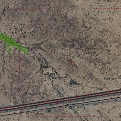 AZ-Aztec Hills: GeoChange 1963-2010 Preview 3