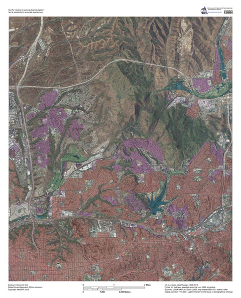 CA-La Mesa: GeoChange 1954-2012 Preview 1
