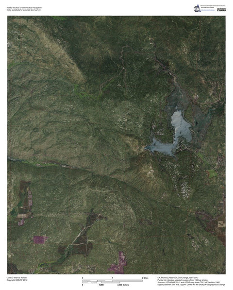 CA-Morena reservoir: GeoChange 1954-2012 Preview 1