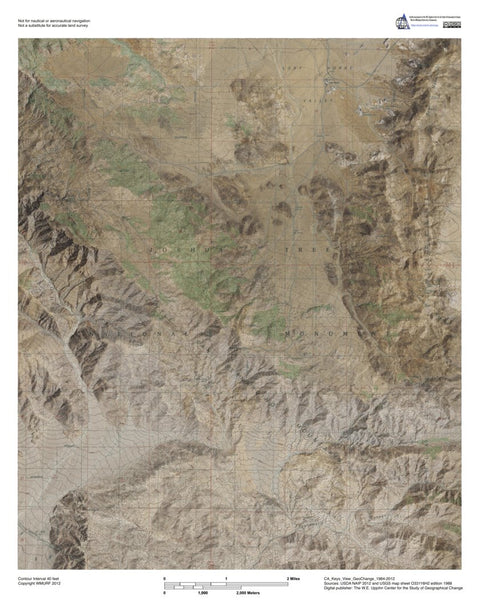 CA-Keys View: GeoChange 1984-2012 Preview 1