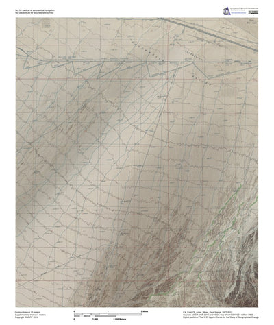 CA-East Of Aztec Mines: GeoChange 1977-2012 Preview 1