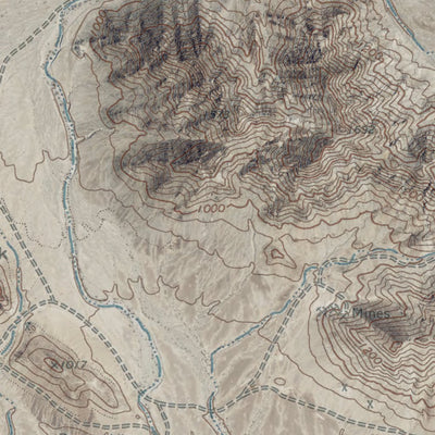CA-Big Maria Mountains SW: GeoChange 1970-2012 Preview 2