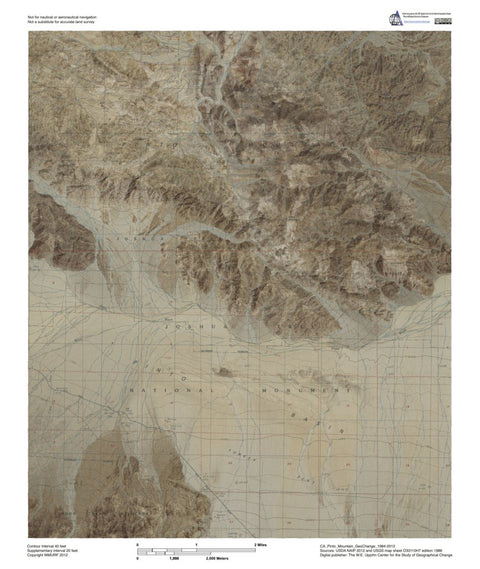 CA-Pinto Mountain: GeoChange 1984-2012 Preview 1