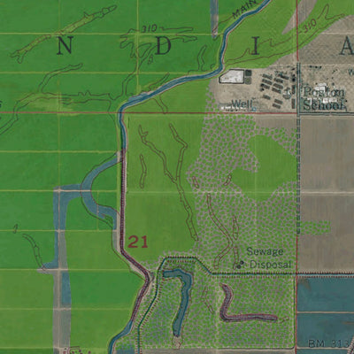 AZ-CA-Poston: GeoChange 1953-2010 Preview 2