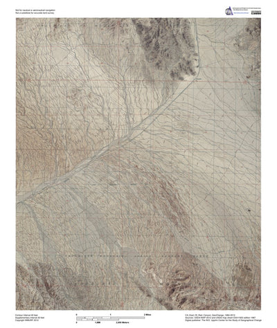CA-East Of Red Canyon: GeoChange 1984-2012 Preview 1