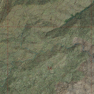 CA-Bucksnort Mtn.: GeoChange 1955-2012 Preview 2