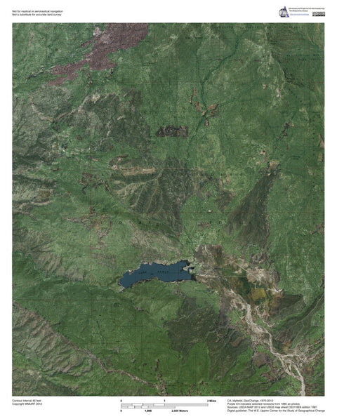 CA-Idyllwild: GeoChange 1975-2012 Preview 1