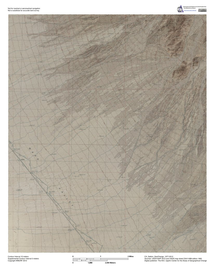 CA-Sablon: GeoChange 1977-2012 Map by Western Michigan University ...