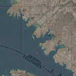 AZ-CA-Lake Havasu City South: GeoChange 1970-2012 Preview 2