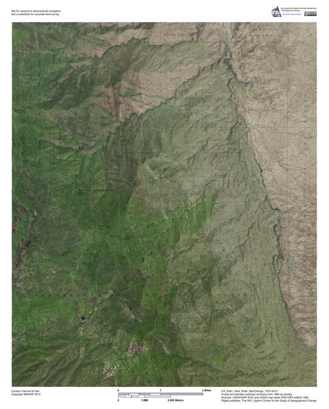 CA-Palm View Peak: GeoChange 1975-2012 Preview 1