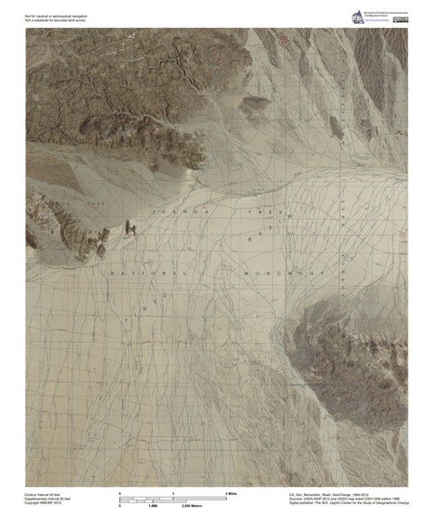 CA-San Bernardino Wash: GeoChange 1984-2012 Preview 1