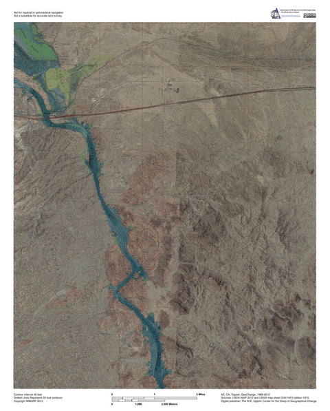 AZ-CA-Topock: GeoChange 1969-2012 Preview 1