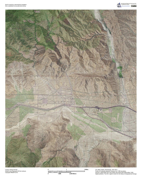 CA-White Water: GeoChange 1951-2012 Preview 1
